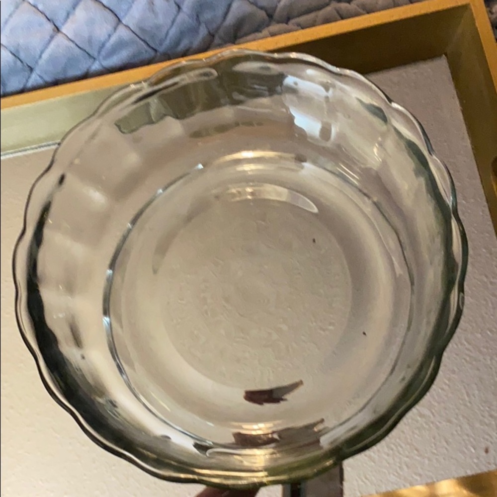 4 quart clear glass bowl